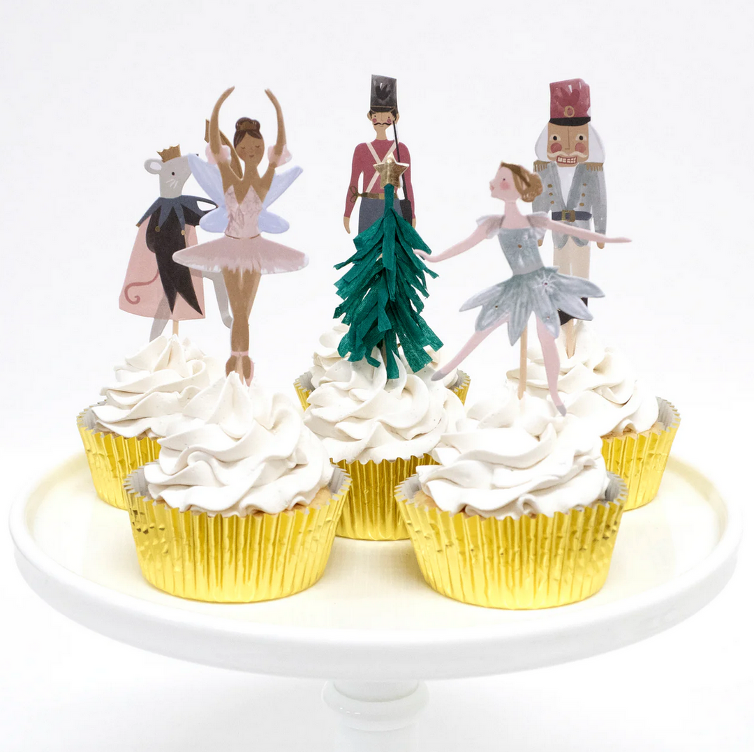 Nutcracker Cupcake Kit (x 24 toppers)