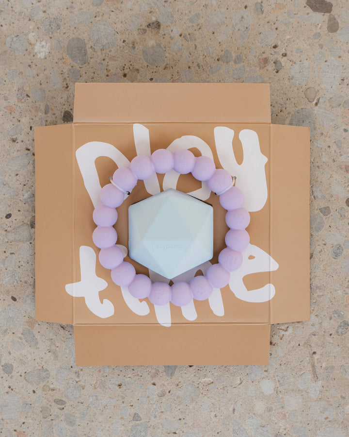 Geometric &amp; Ring Aggressive Chew Toy Set