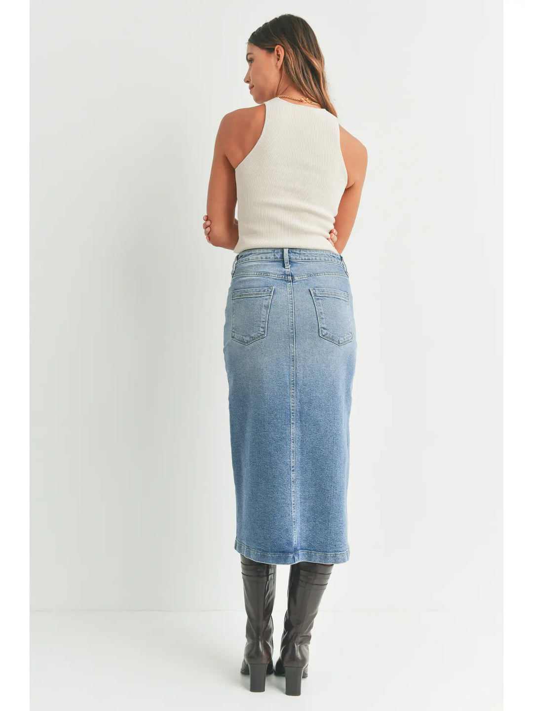 Alexa Denim Skirt