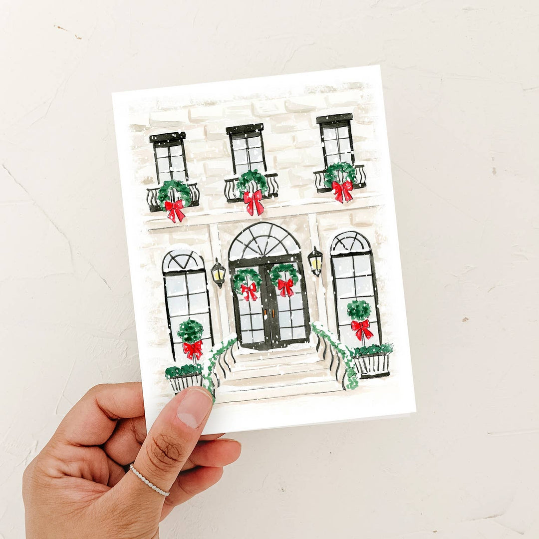 Christmas House Greeting Card