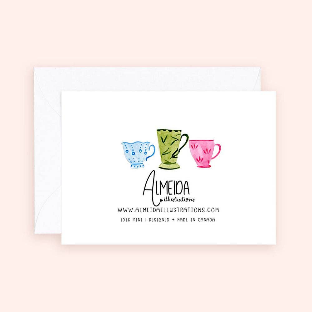 Teacup Party Mini Card