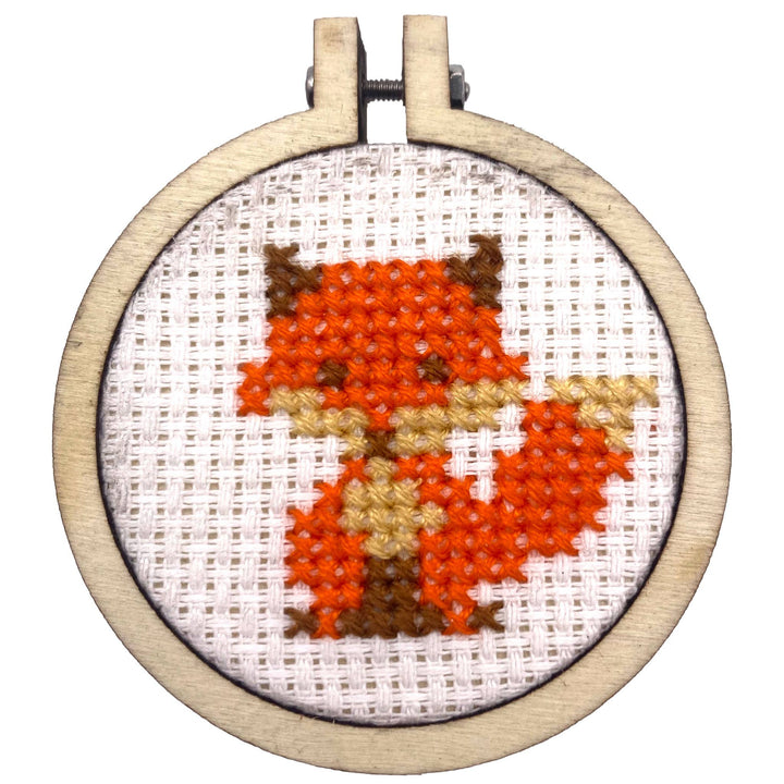 For Fox Sake! Mini Cross Stitch Kit