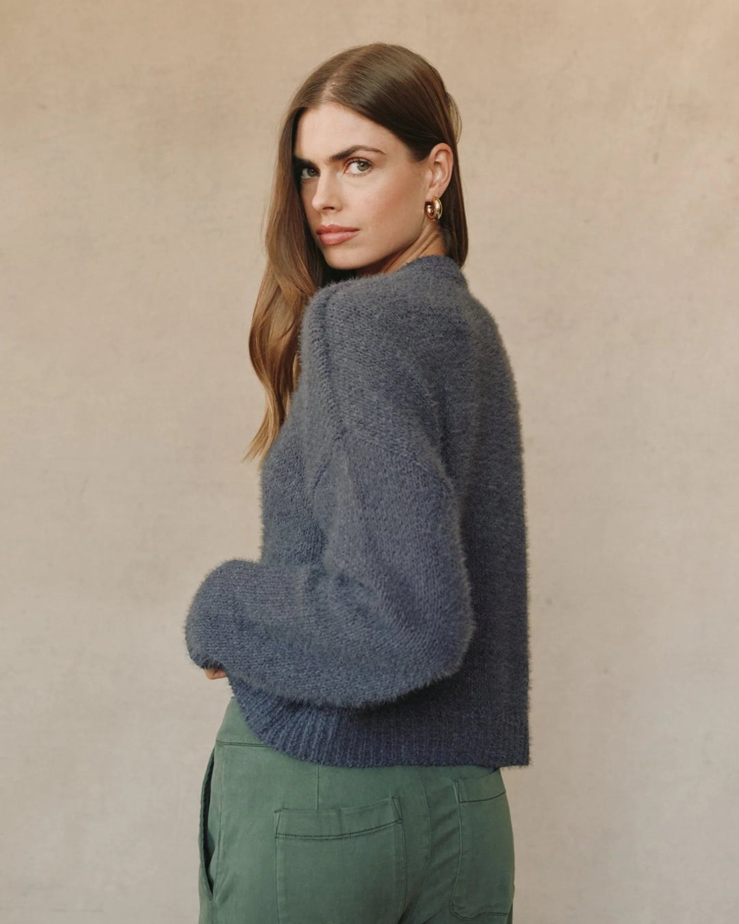 Drop Shoulder Sweater