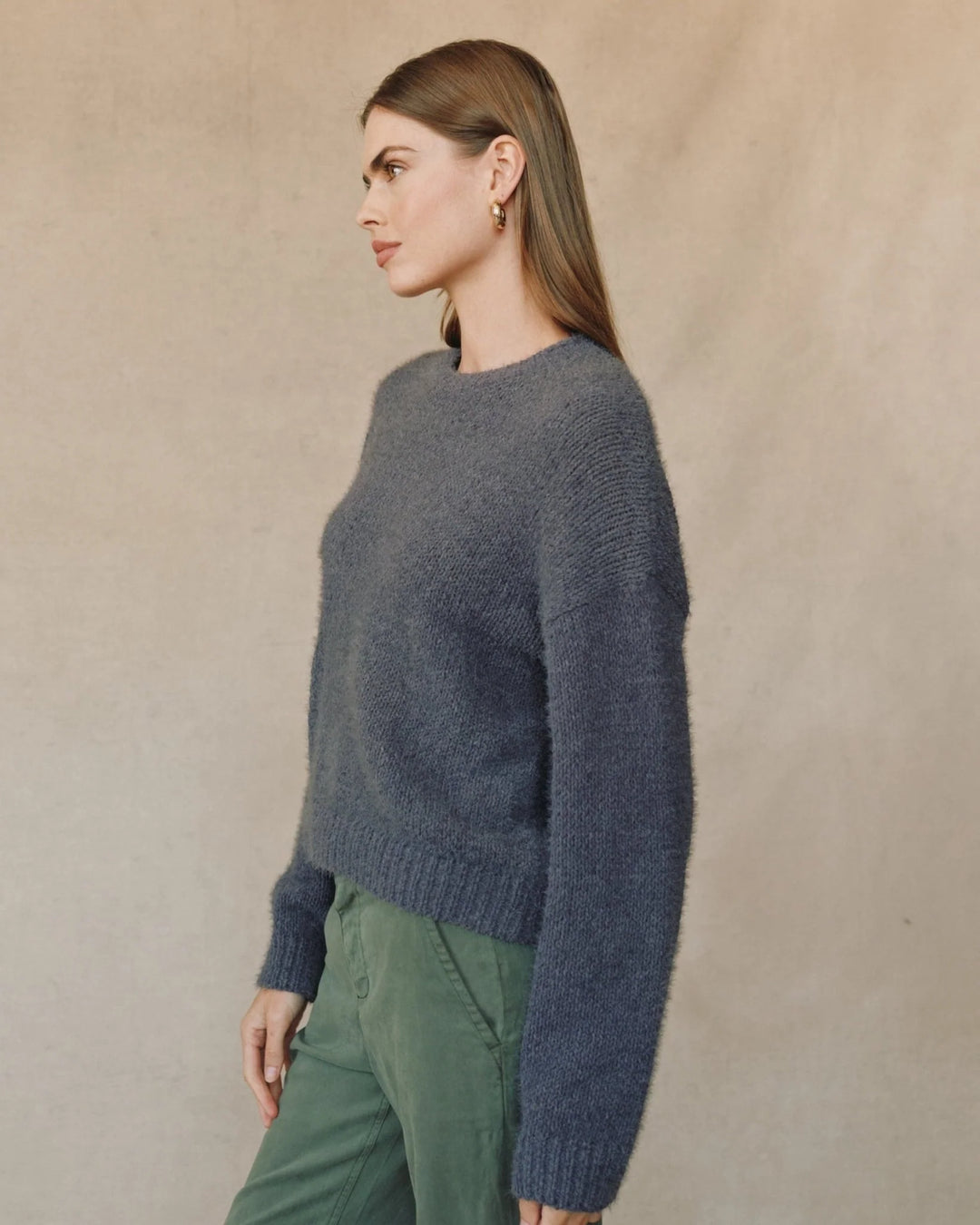 Drop Shoulder Sweater