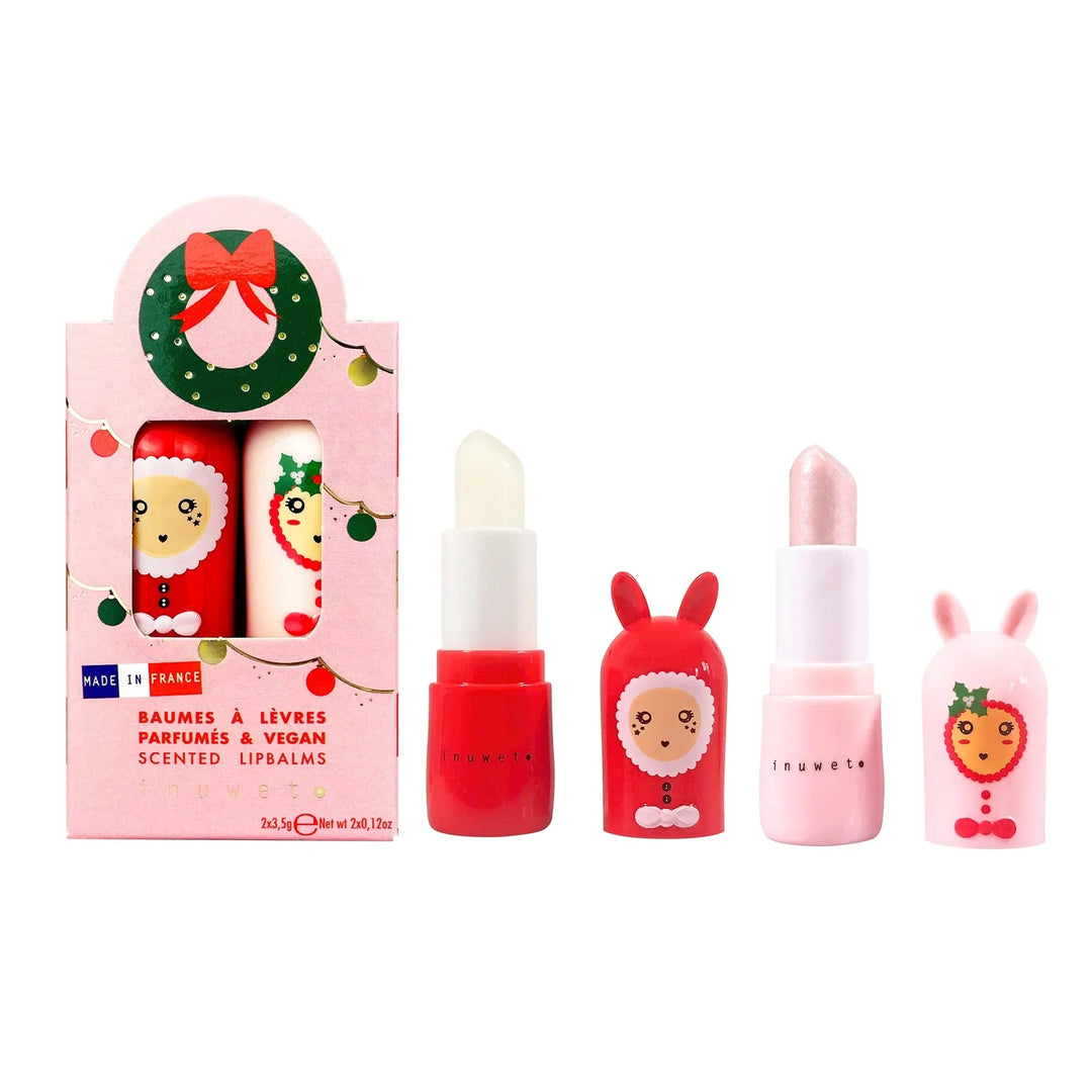 Lip Balm Duo - Christmas Wreath