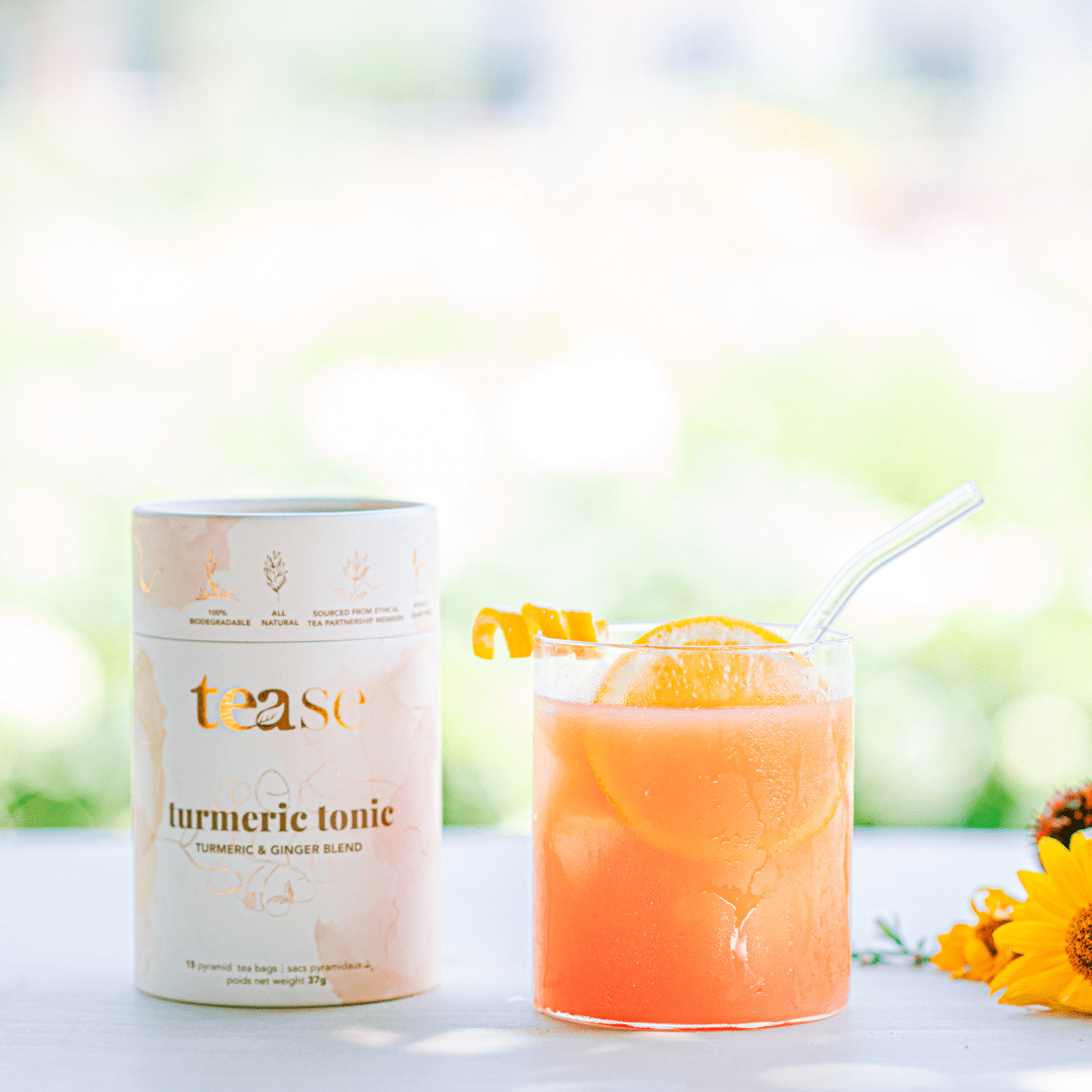 Turmeric Tonic Ginger Adaptogen + Superfood Tea Blend