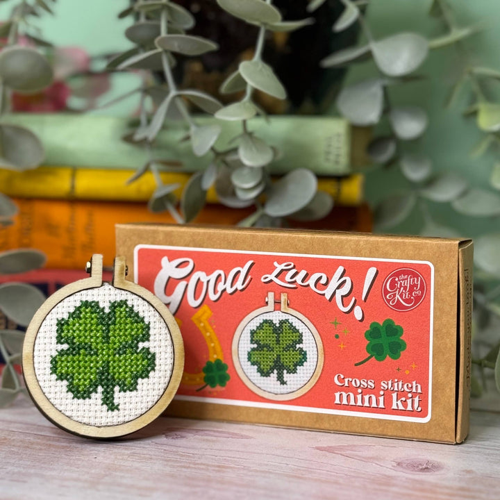 Good Luck! Mini Cross Stitch Kit
