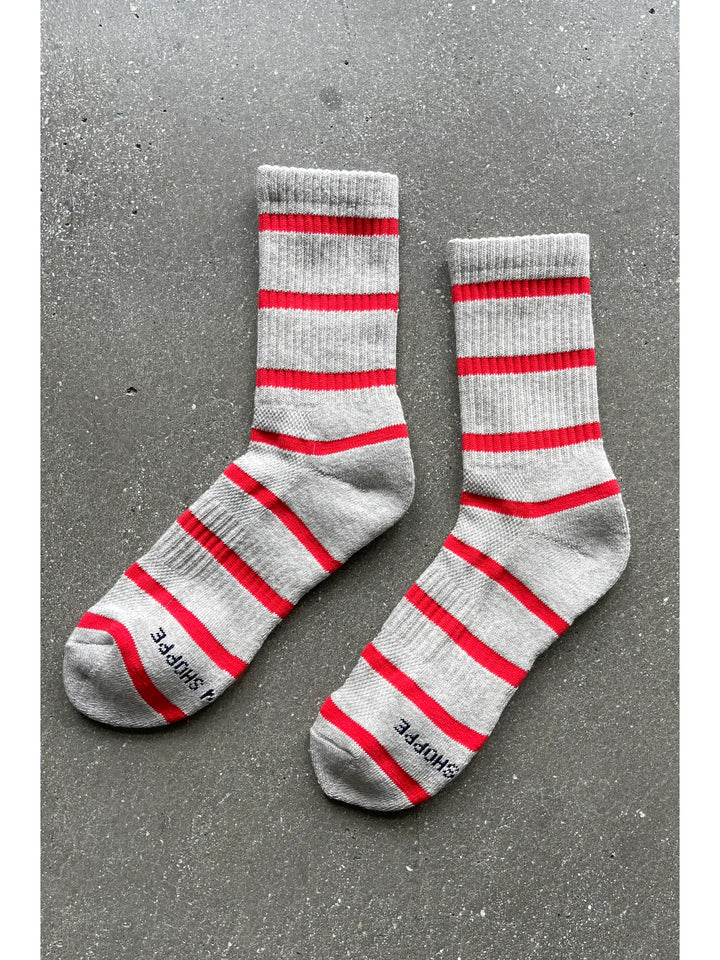 Striped Boyfriend Socks