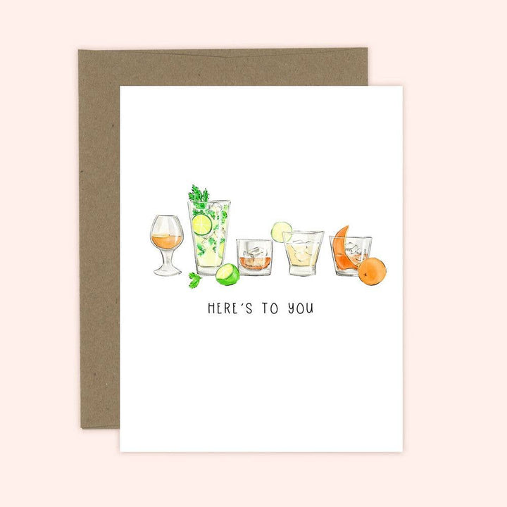 Here's to you! Card