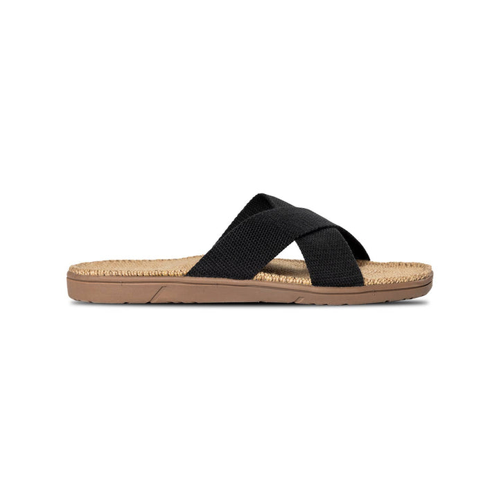 Shangies Unisex Jute Sandal – Rocky Raven (Black)