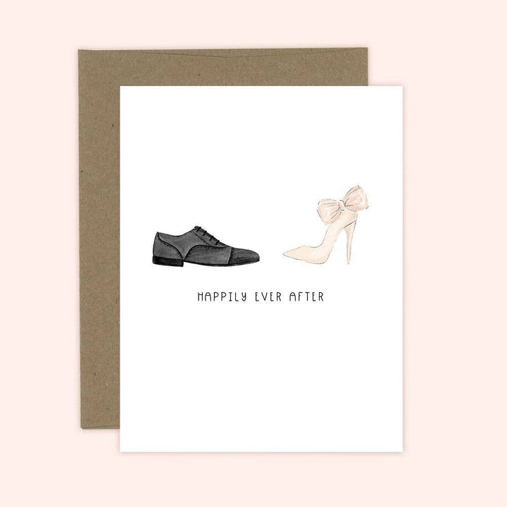 Happily Ever After Mr + Mrs Card