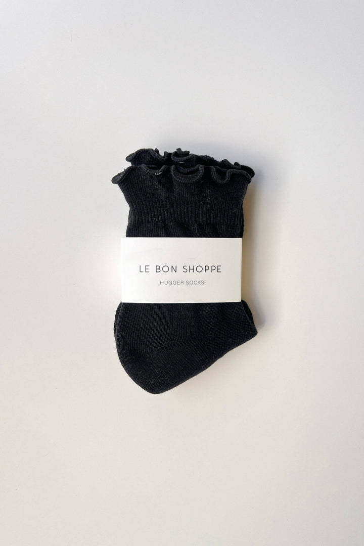Ruffled Hugger Crew Socks