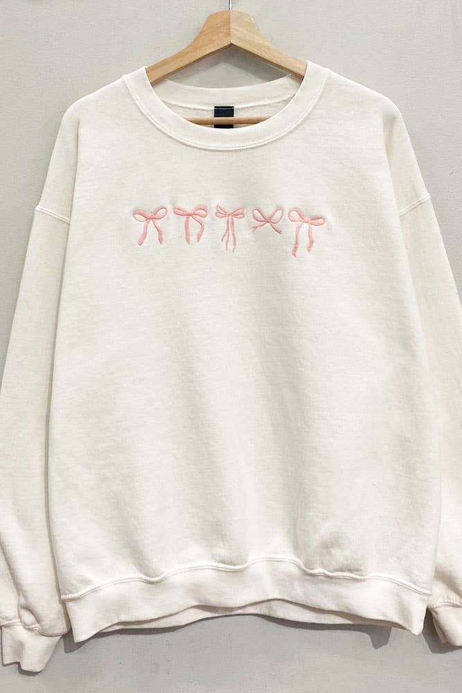 Mini-Bow Sweatshirt