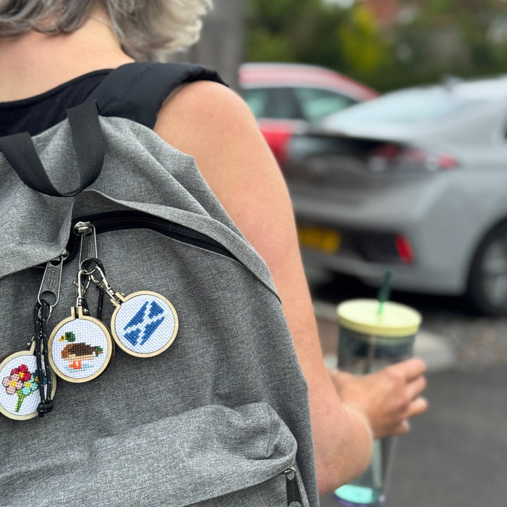 Sending a Hedgehug Mini Cross Stitch Kit