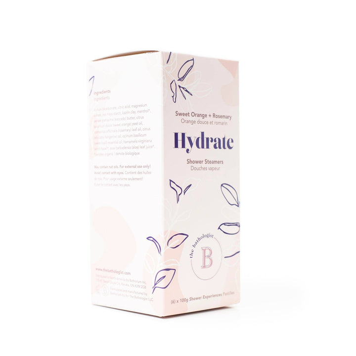The Bathologist Hydrate Shower Steamers 