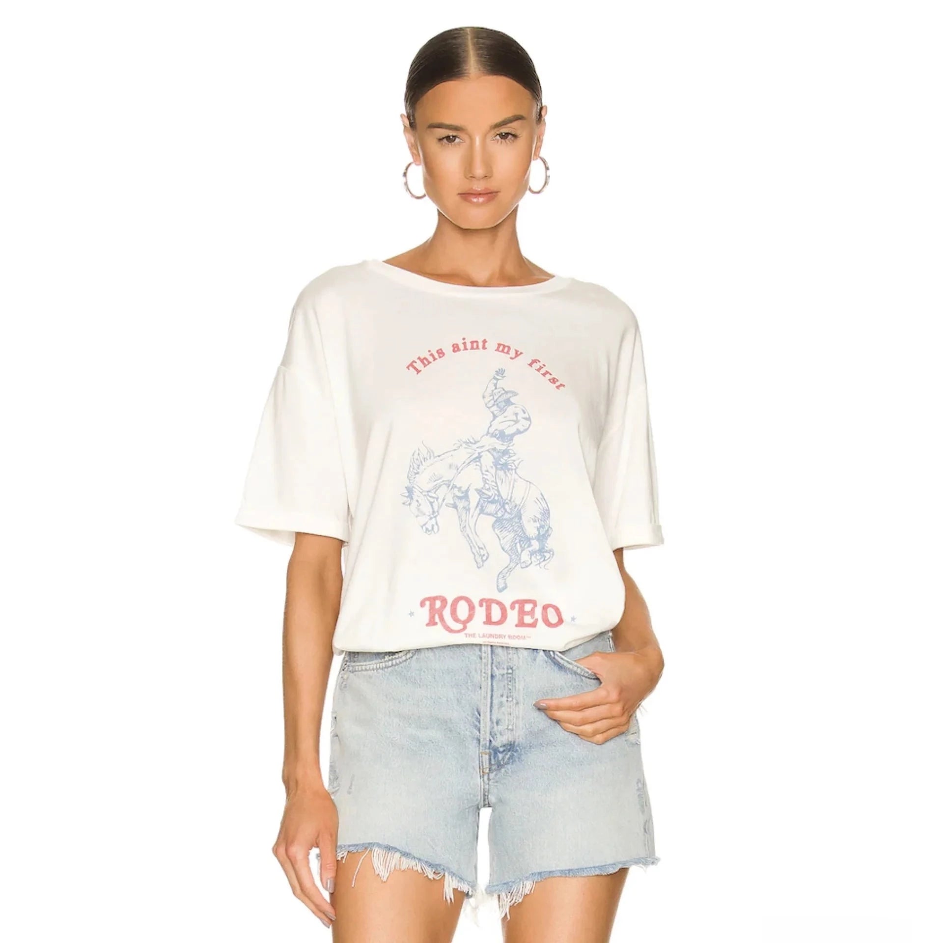 This Aint My First Rodeo Oversized Tee – Ma Maison + Co.