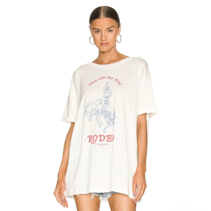 This Aint My First Rodeo Oversized Tee