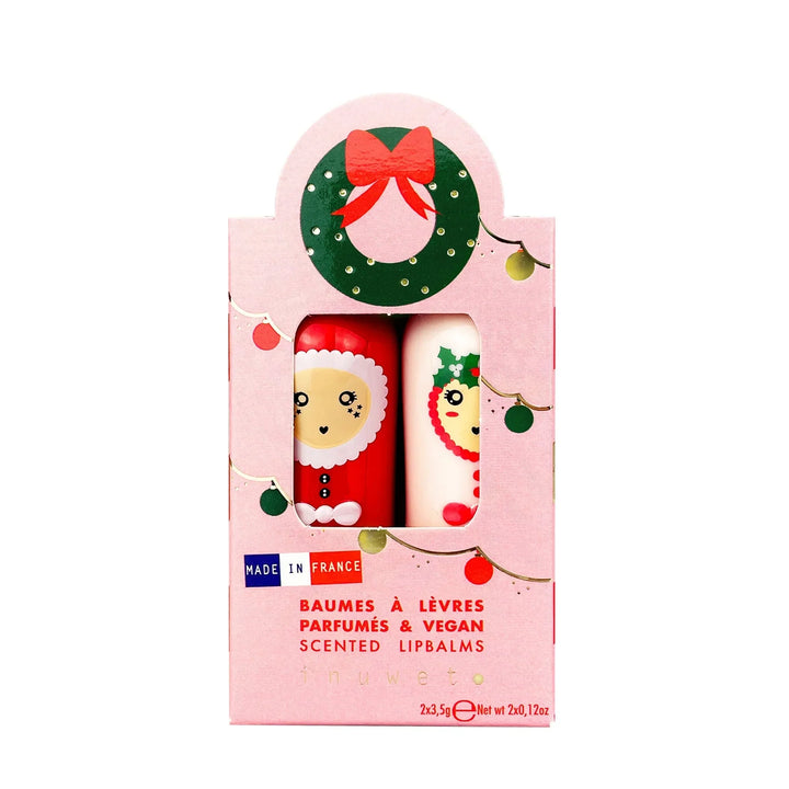 Lip Balm Duo - Christmas Wreath