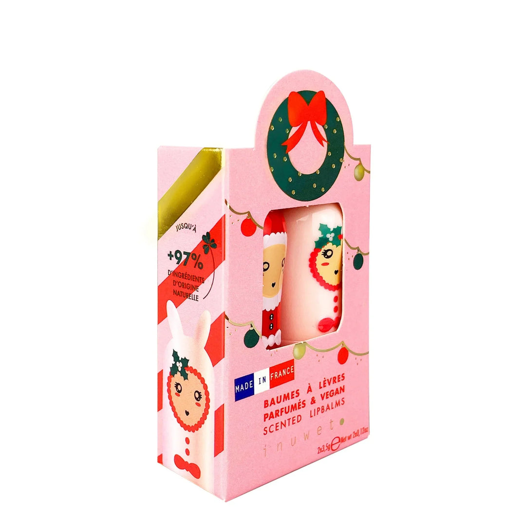 Lip Balm Duo - Christmas Wreath