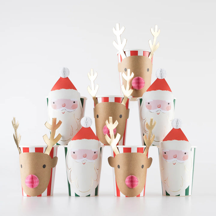 Christmas Cupss (x 8)