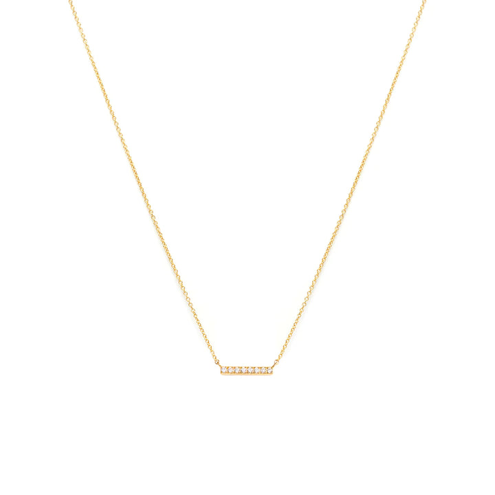 Pave Bar Necklace