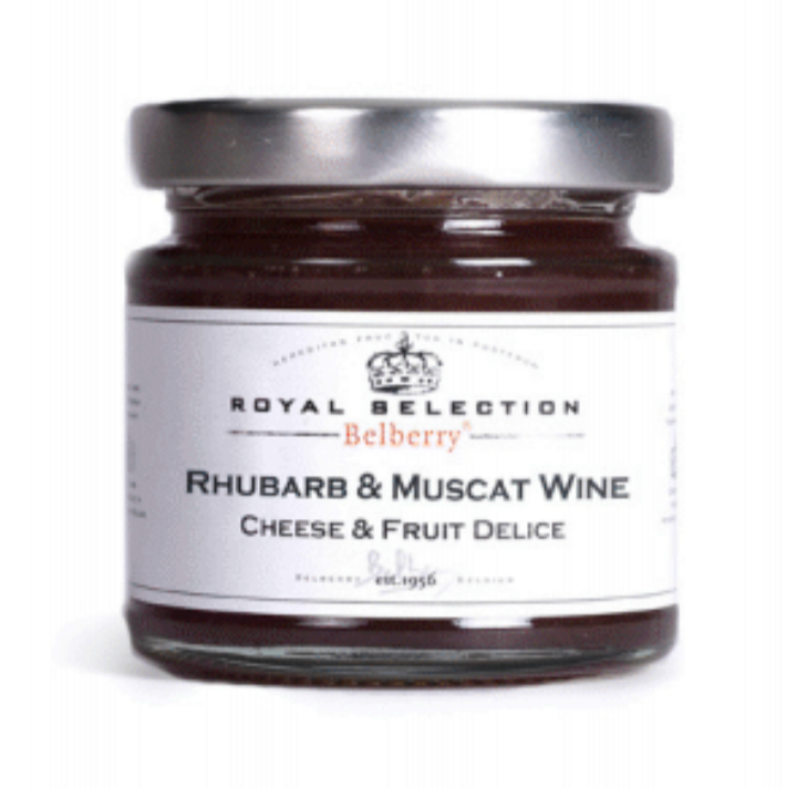 Rhubarb & Muscat Wine Delice