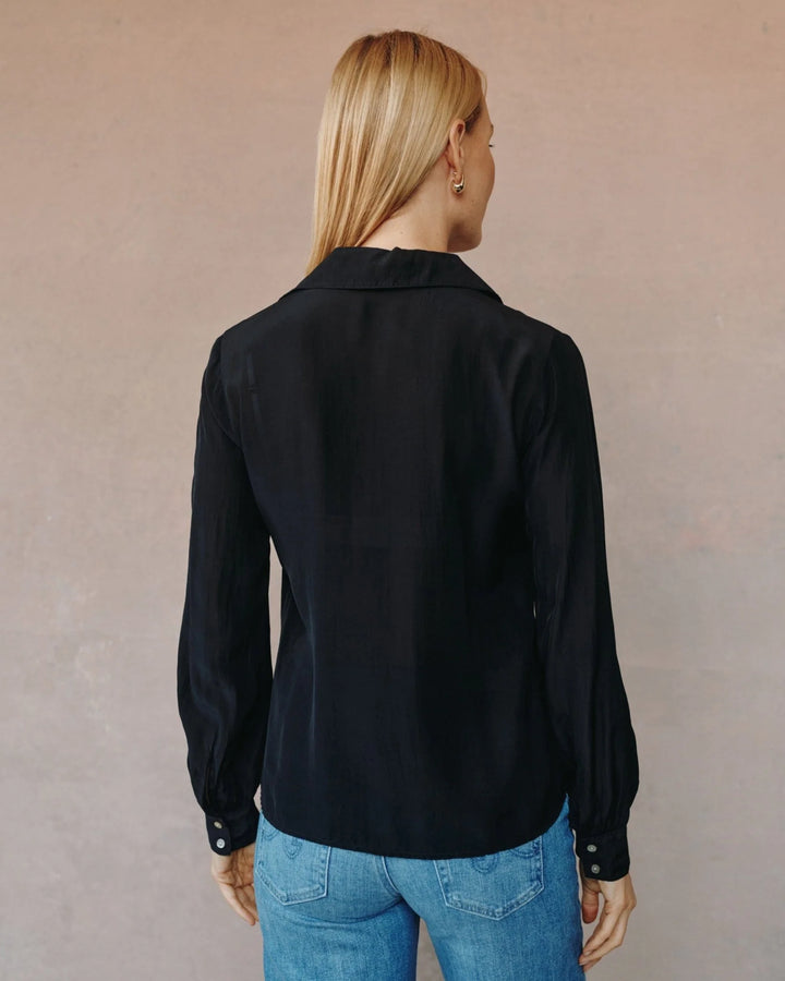 Ruffle Front Shirt