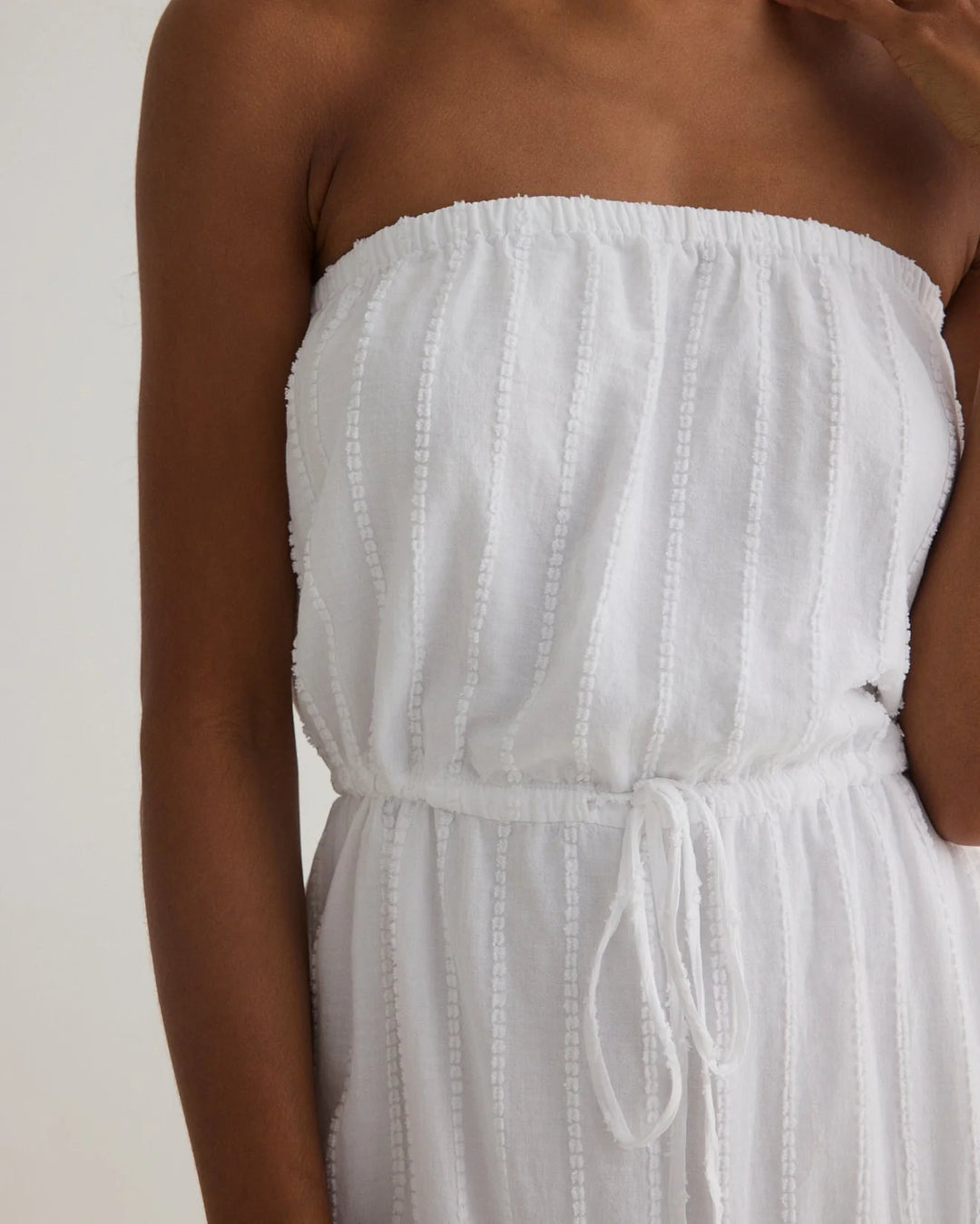 Ruffle Hem Midi Dress