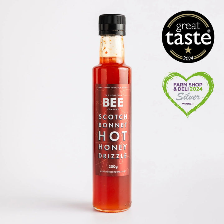 Scotch Bonnet Hot Honey Drizzle