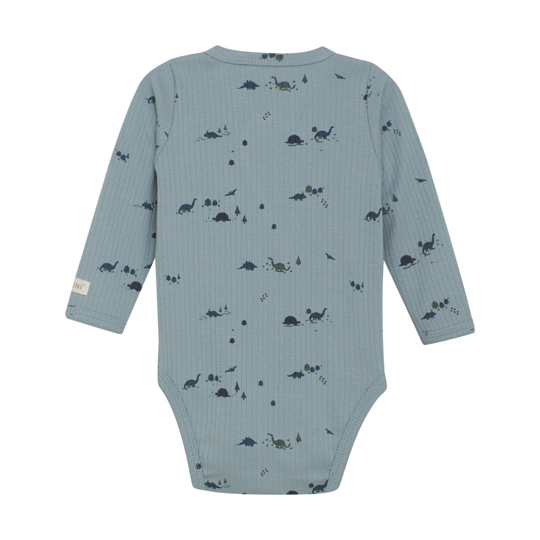 Ribbed Wrap Bodysuit