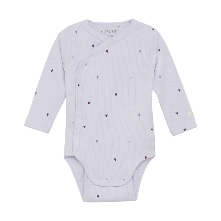 Ribbed Wrap Bodysuit