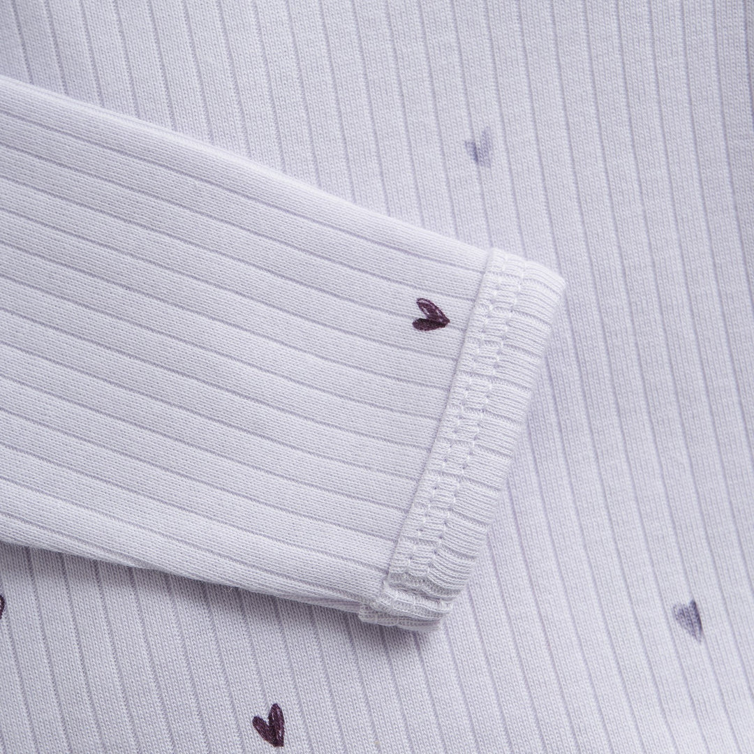 Ribbed Wrap Bodysuit