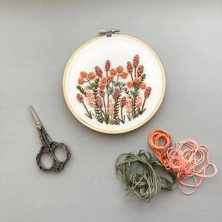 Embroidery Kit | Avonlea in Terracotta