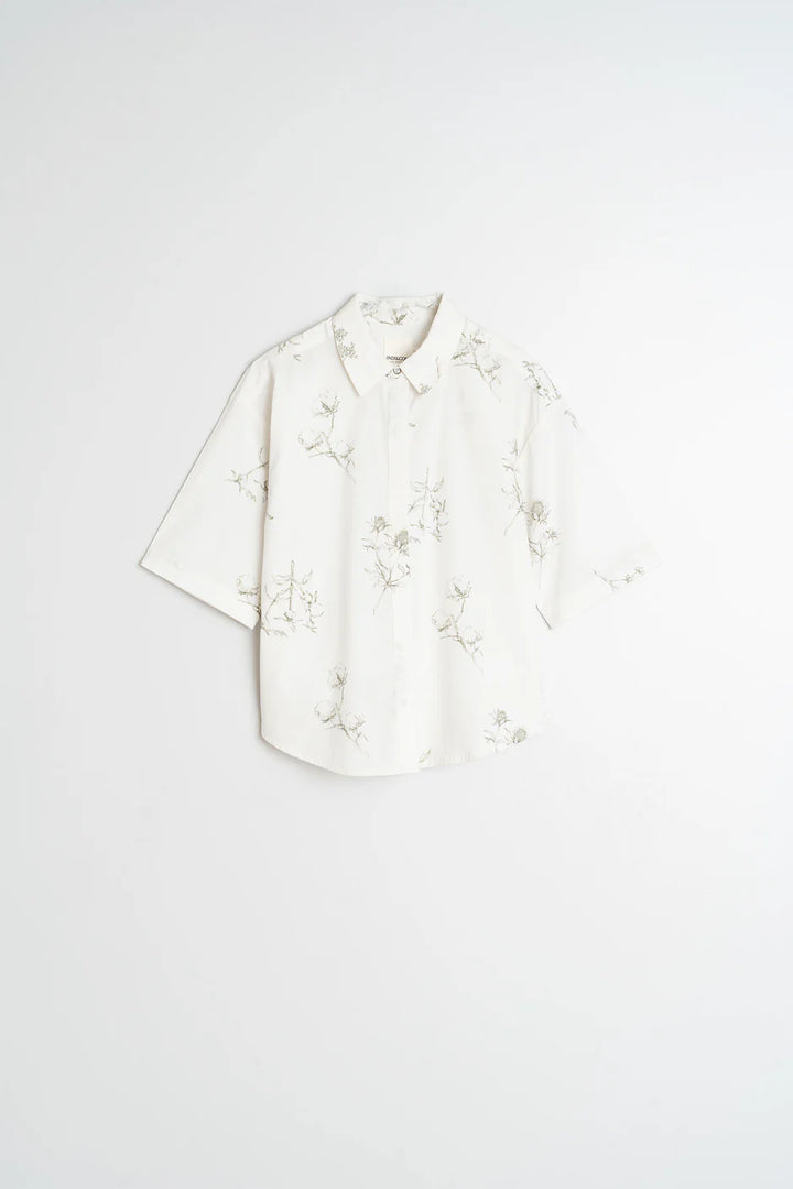 Printed Poplin Shirt