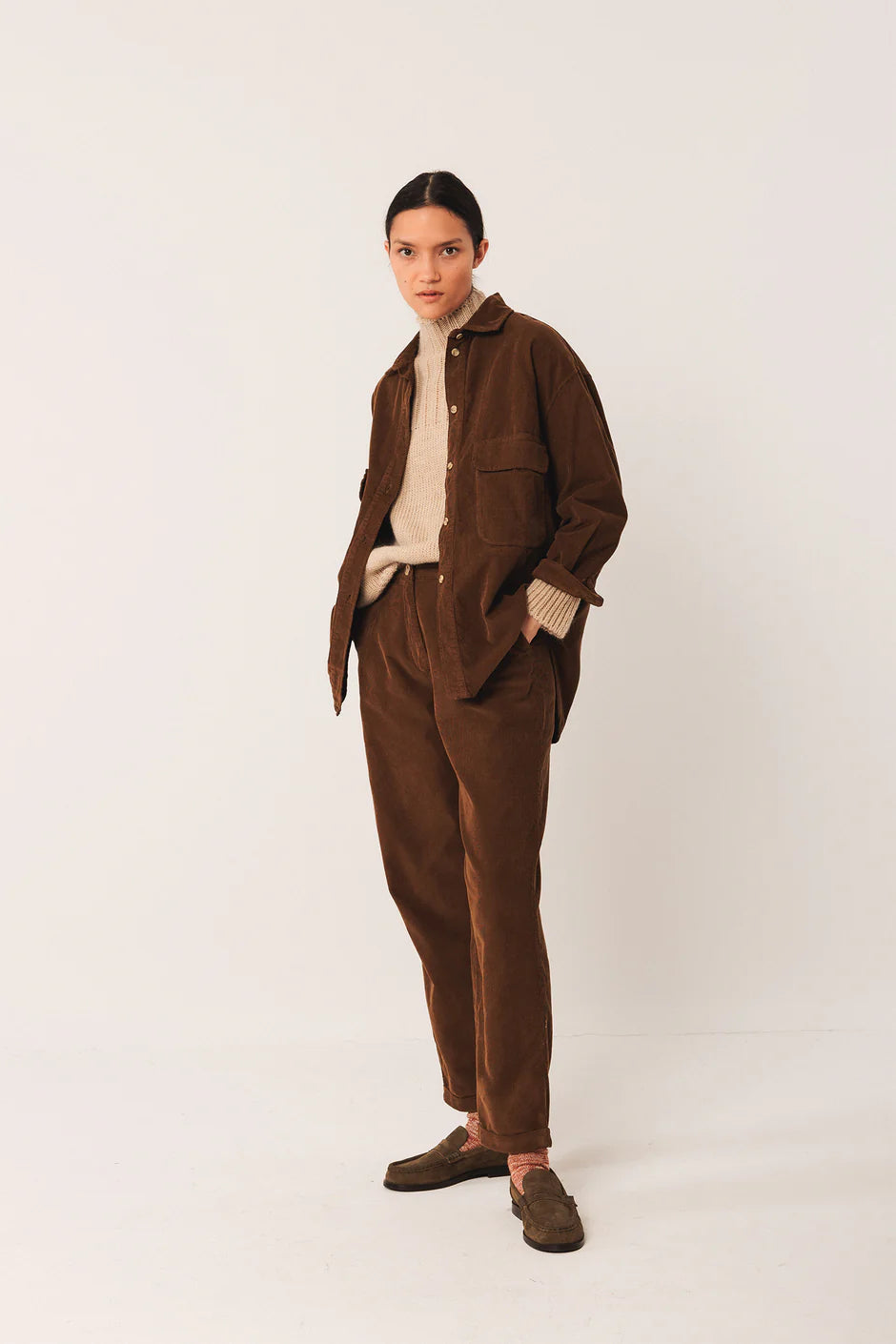 Corduroy Carrot Pants