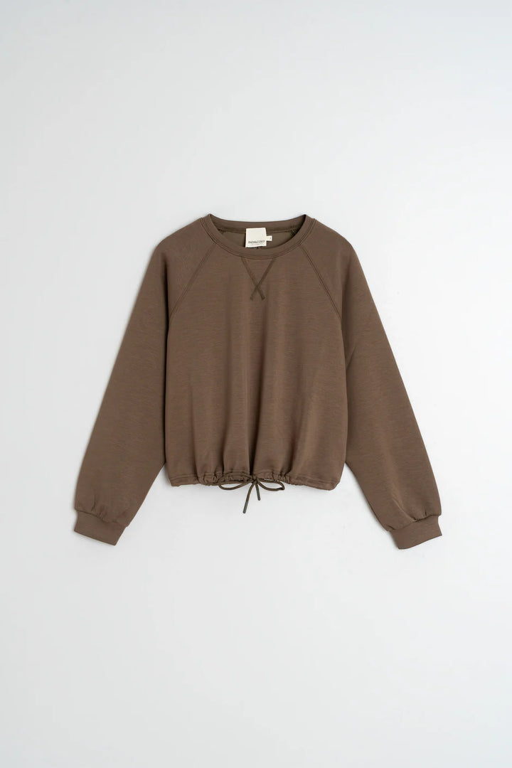 Adjustable-Waist Sweatshirt