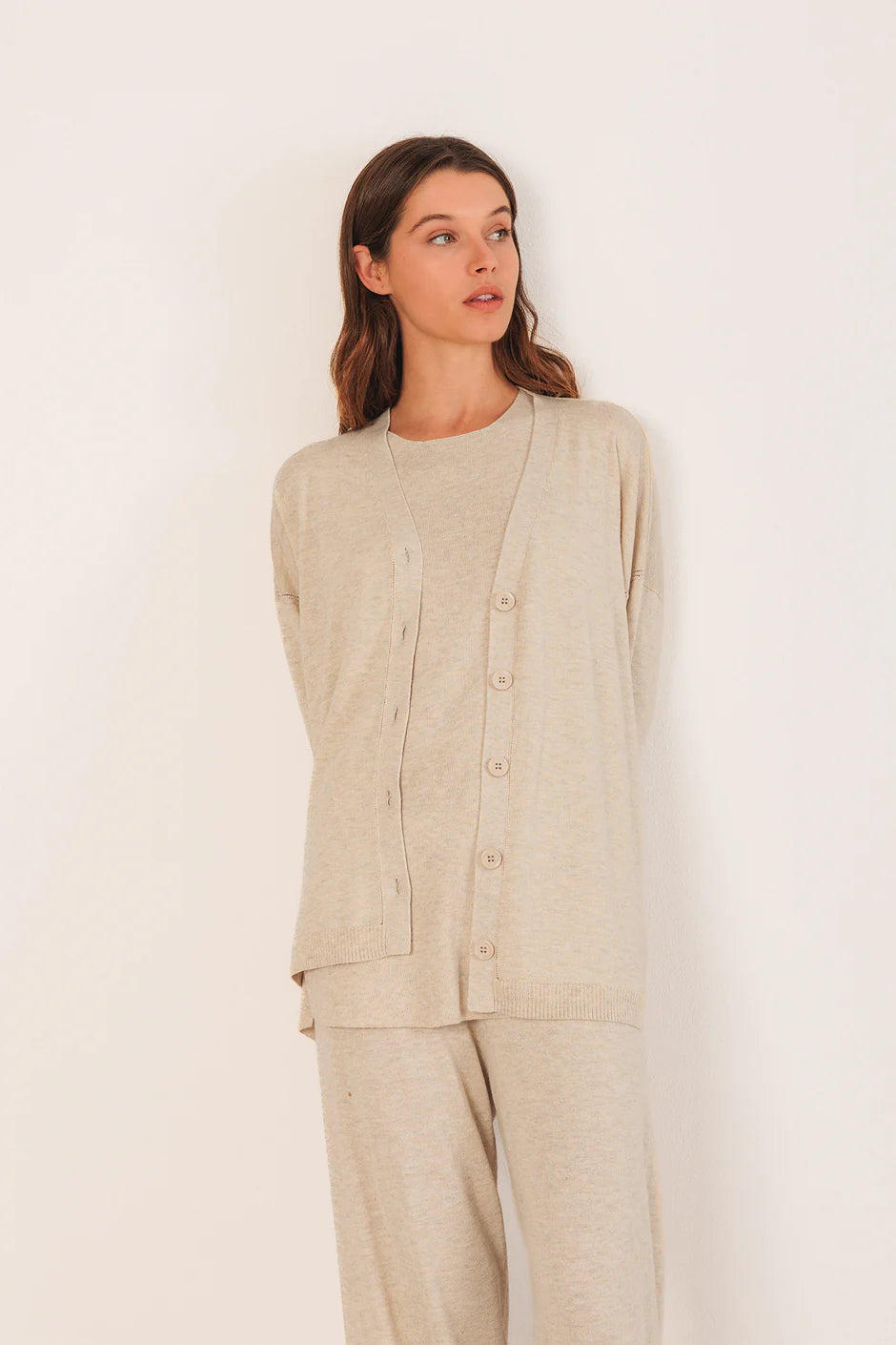 Seawool V-Neck Cardigan