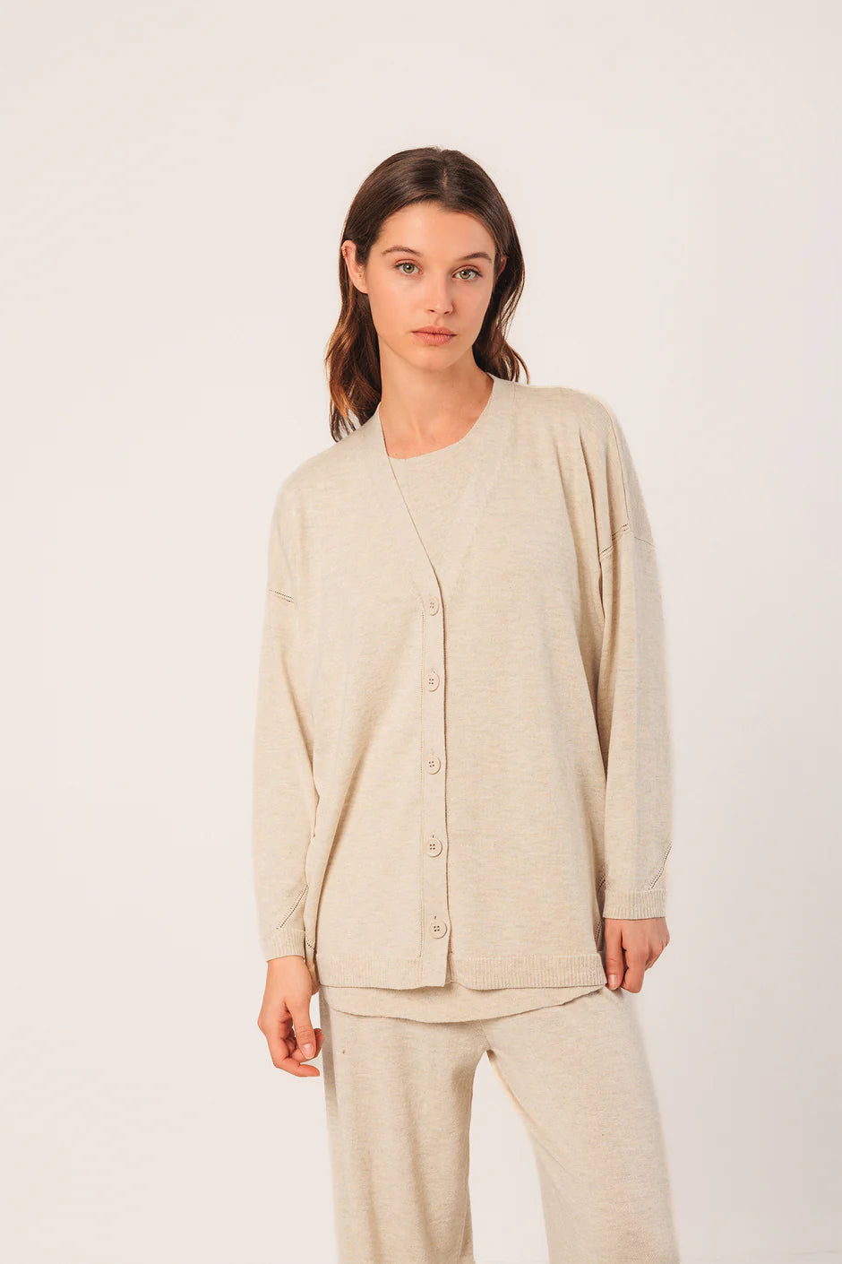 Seawool V-Neck Cardigan