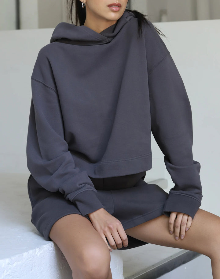 Cropped Core Hoodie