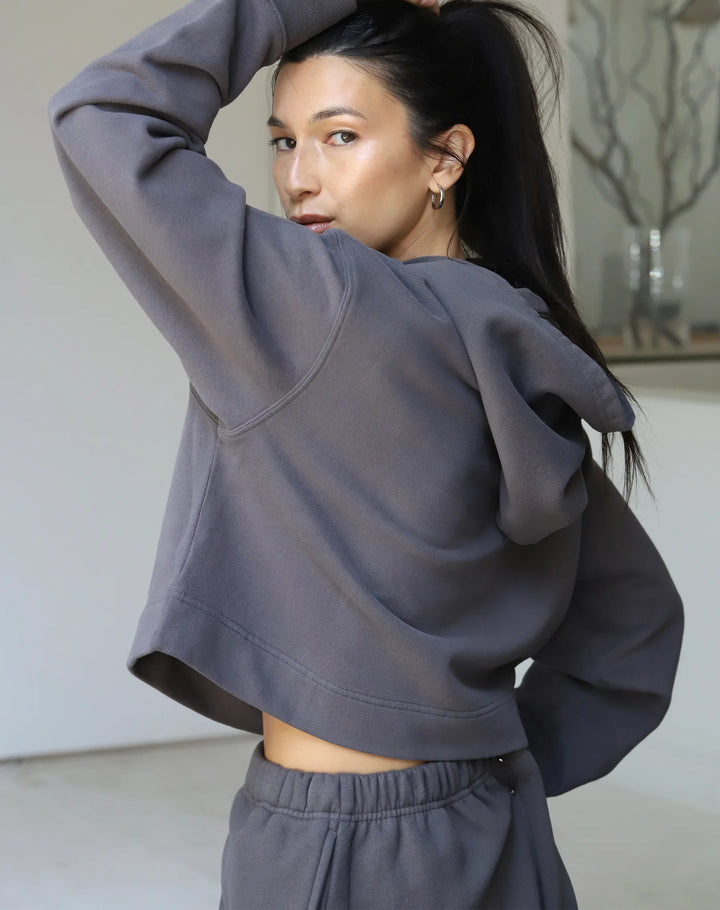 Cropped Core Hoodie