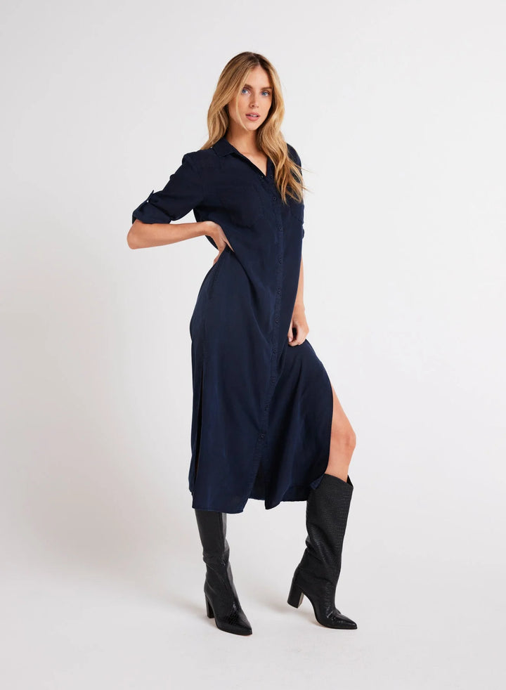 Western Yoke Duster Dress