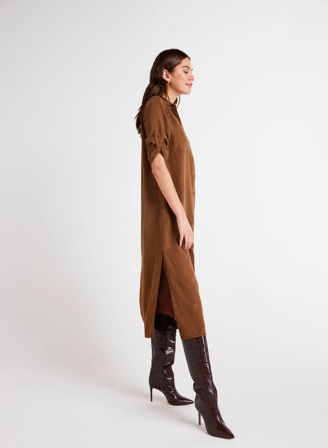 Western Yoke Duster Dress