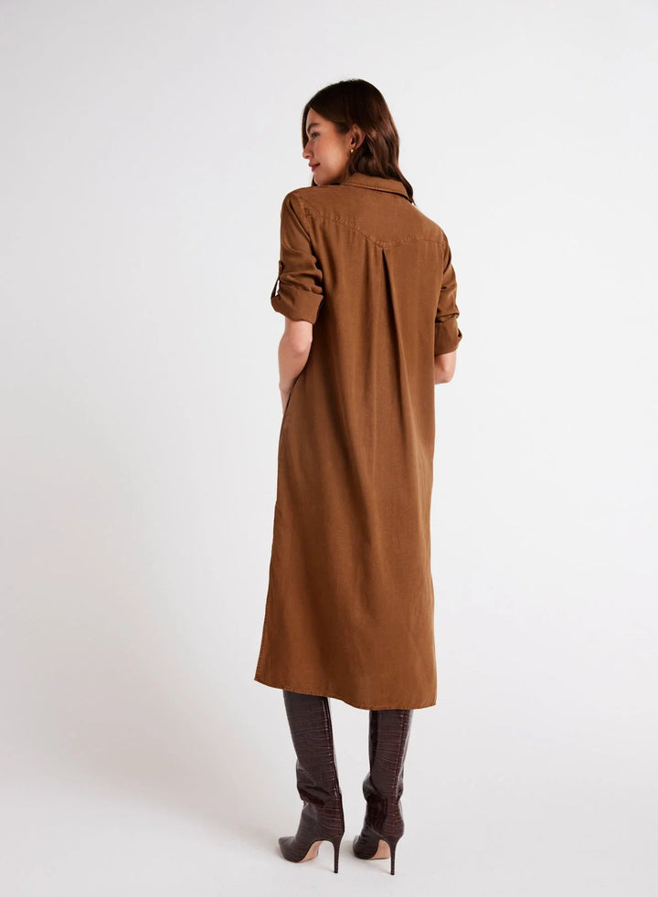 Western Yoke Duster Dress