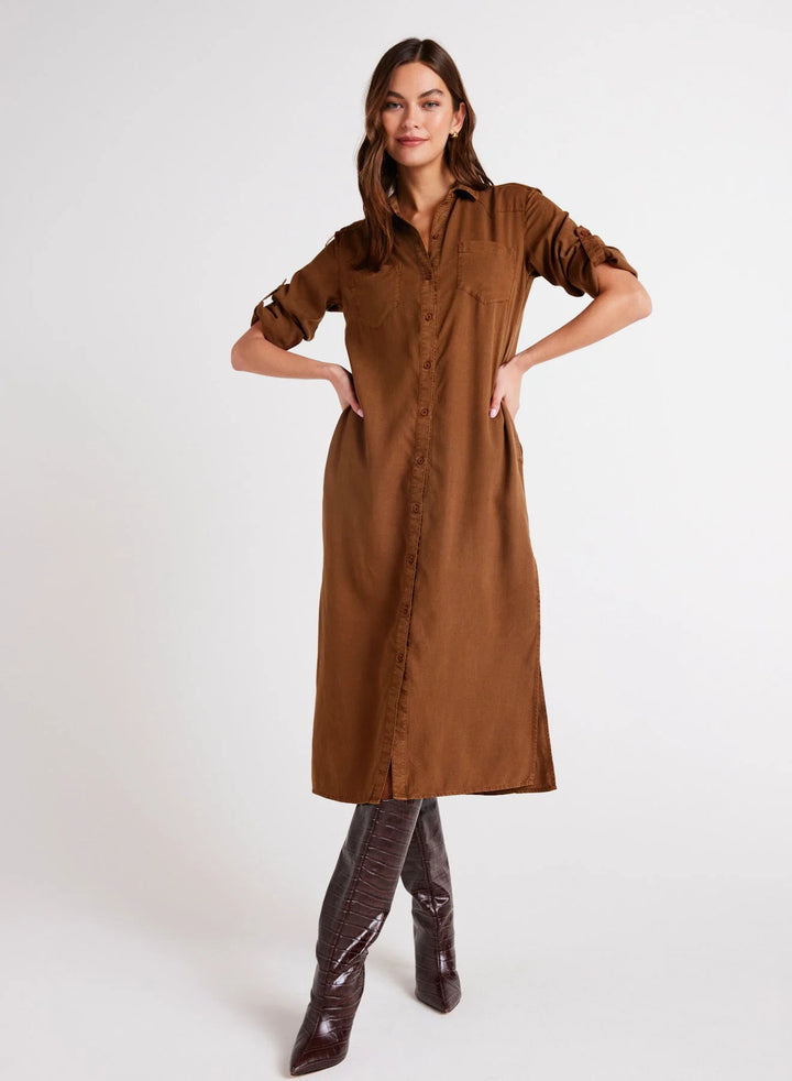 Western Yoke Duster Dress