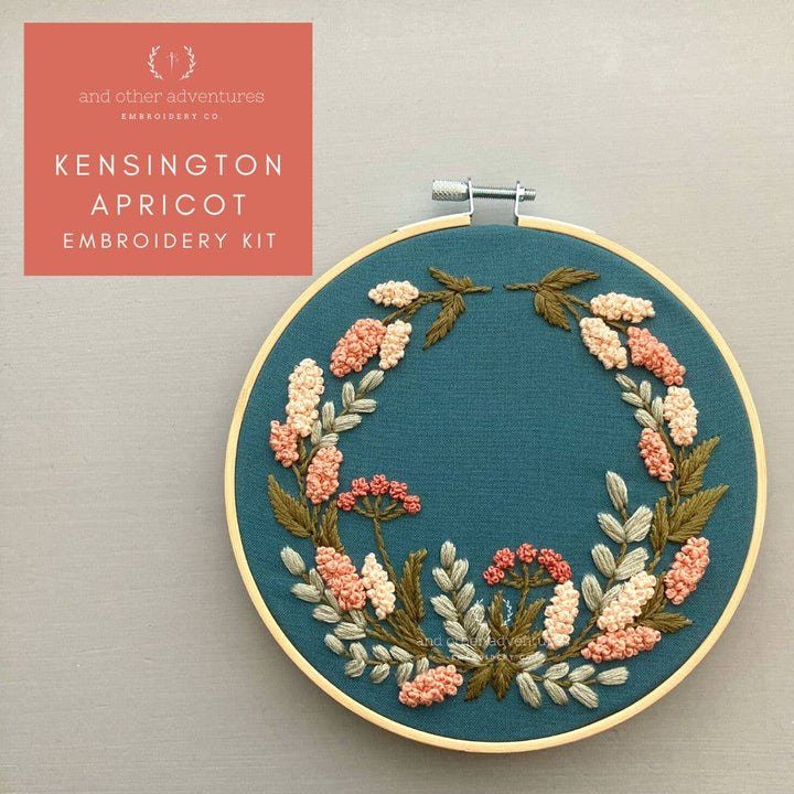 Embroidery Kit | Kensington in Apricot