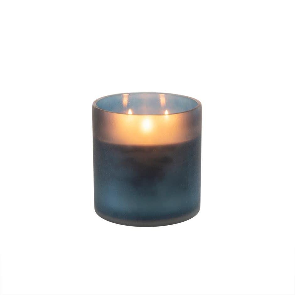 Salt Glass Candle