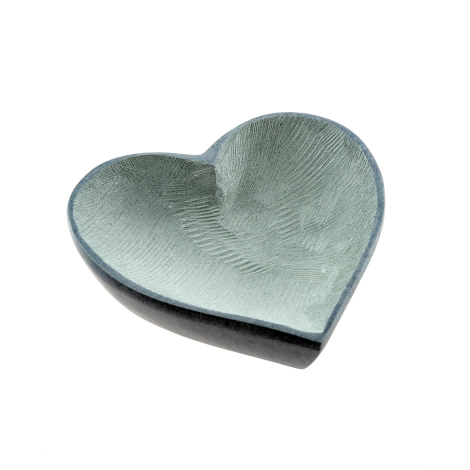 Soapstone Heart Dish